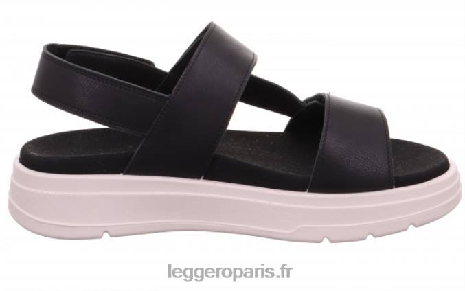 femmes 2JB20P120 Legero sunwalker noir