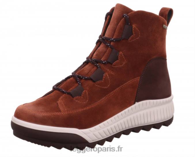 femmes 2JB20P243 Legero bottes à lacets tirano bois