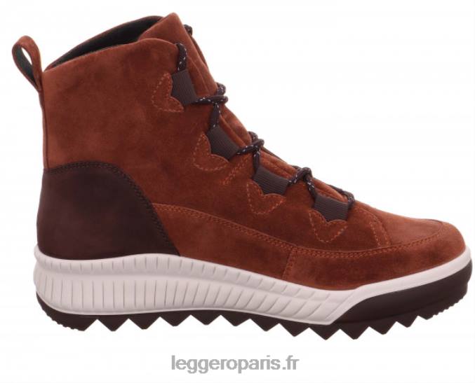 femmes 2JB20P243 Legero bottes à lacets tirano bois