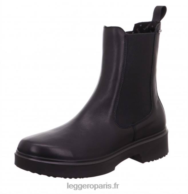 femmes 2JB20P293 Legero bottines chelsea angel noires