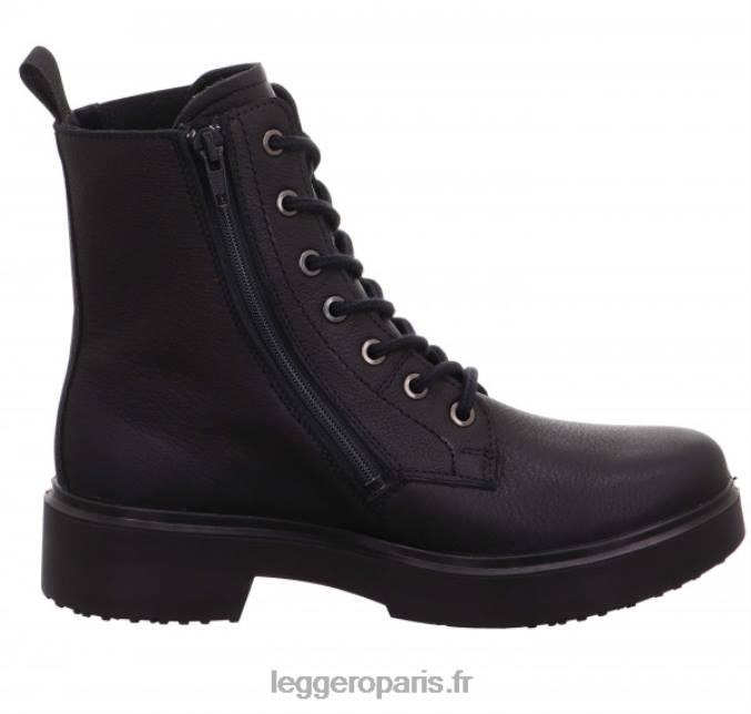 femmes 2JB20P315 Legero bottes à lacets angel noires