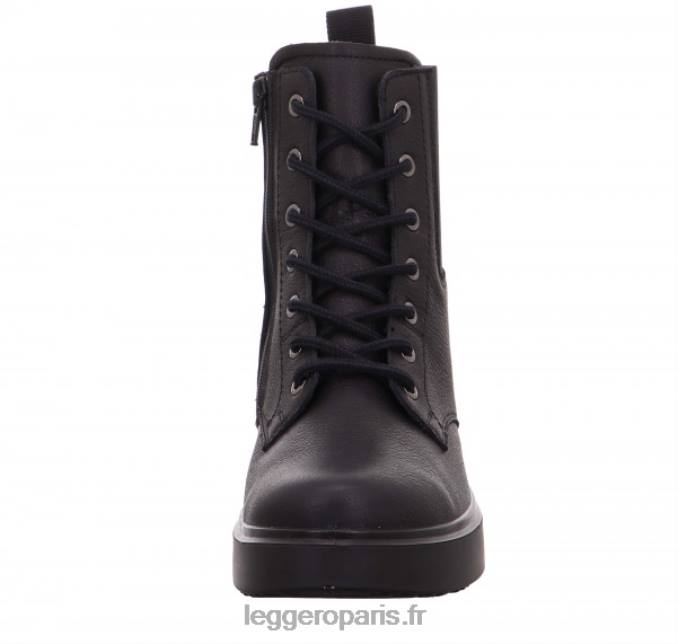 femmes 2JB20P315 Legero bottes à lacets angel noires