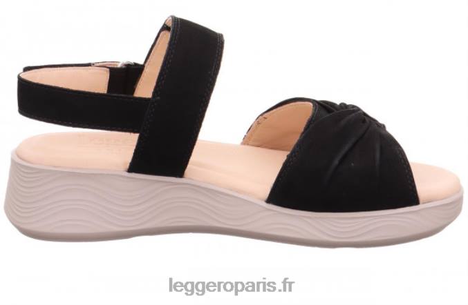 femmes 2JB20P335 Legero sandales noir noir