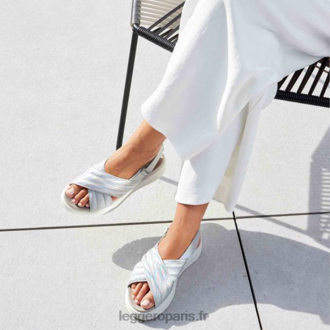 femmes 2JB20P8 Legero sunwalker argent métallisé