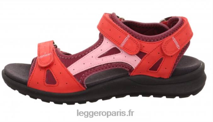 femmes 2JB20P122 Legero siris rouge pulpeux